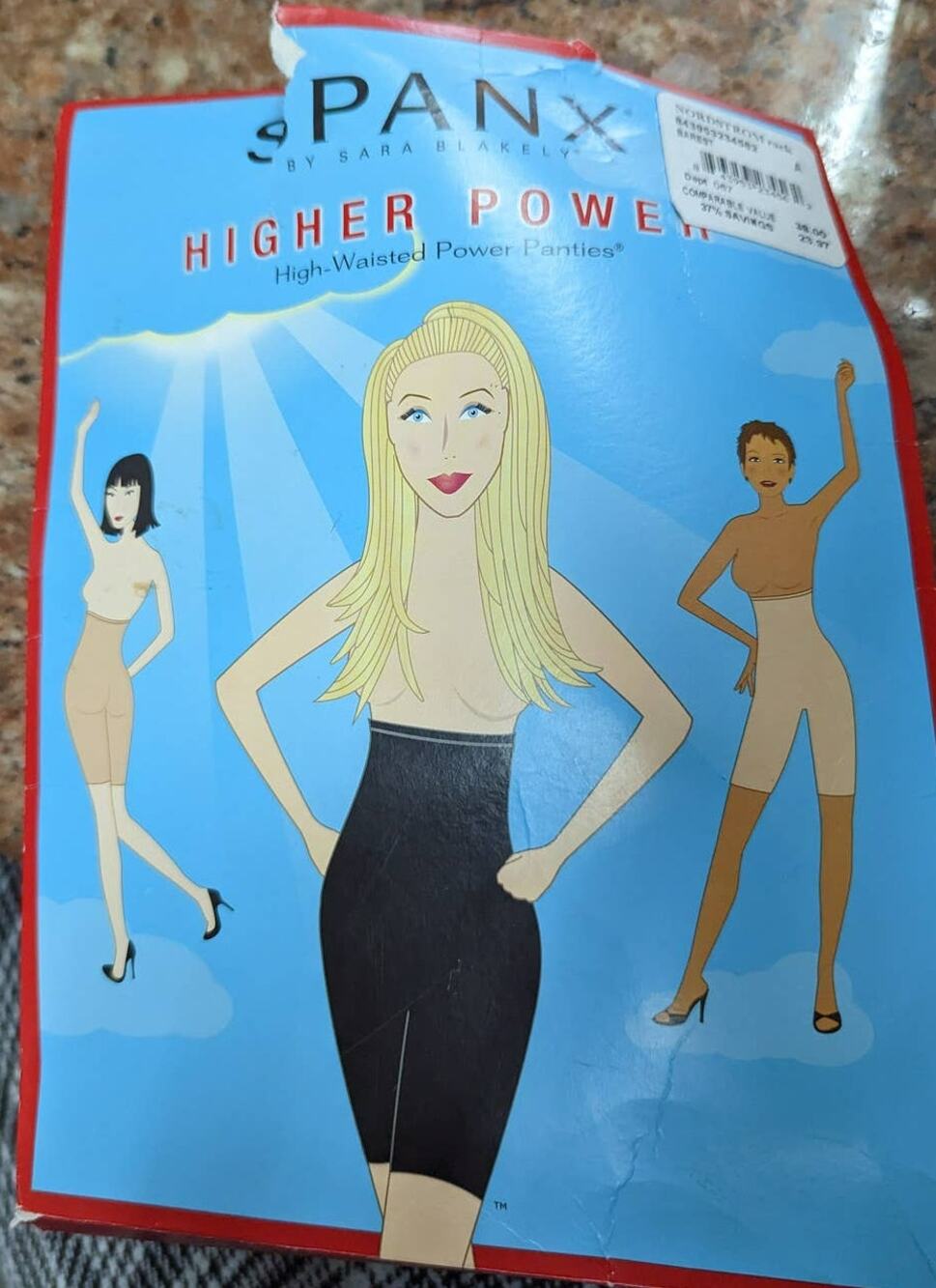 SPANX Size A Higher Power High Waisted Panty Shapewear Light Tan Barest